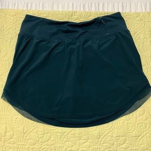 Calia Teal Running Skort M
